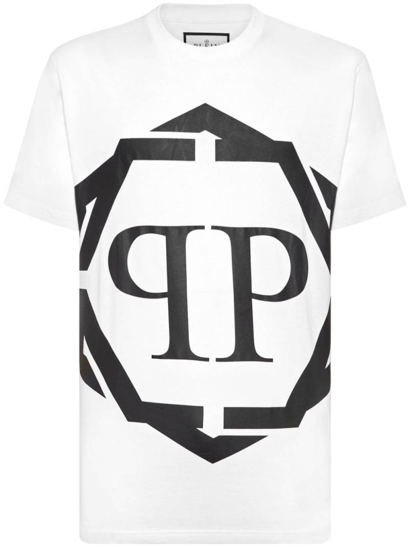 Philipp Plein logo print t-shirt - White von Philipp Plein