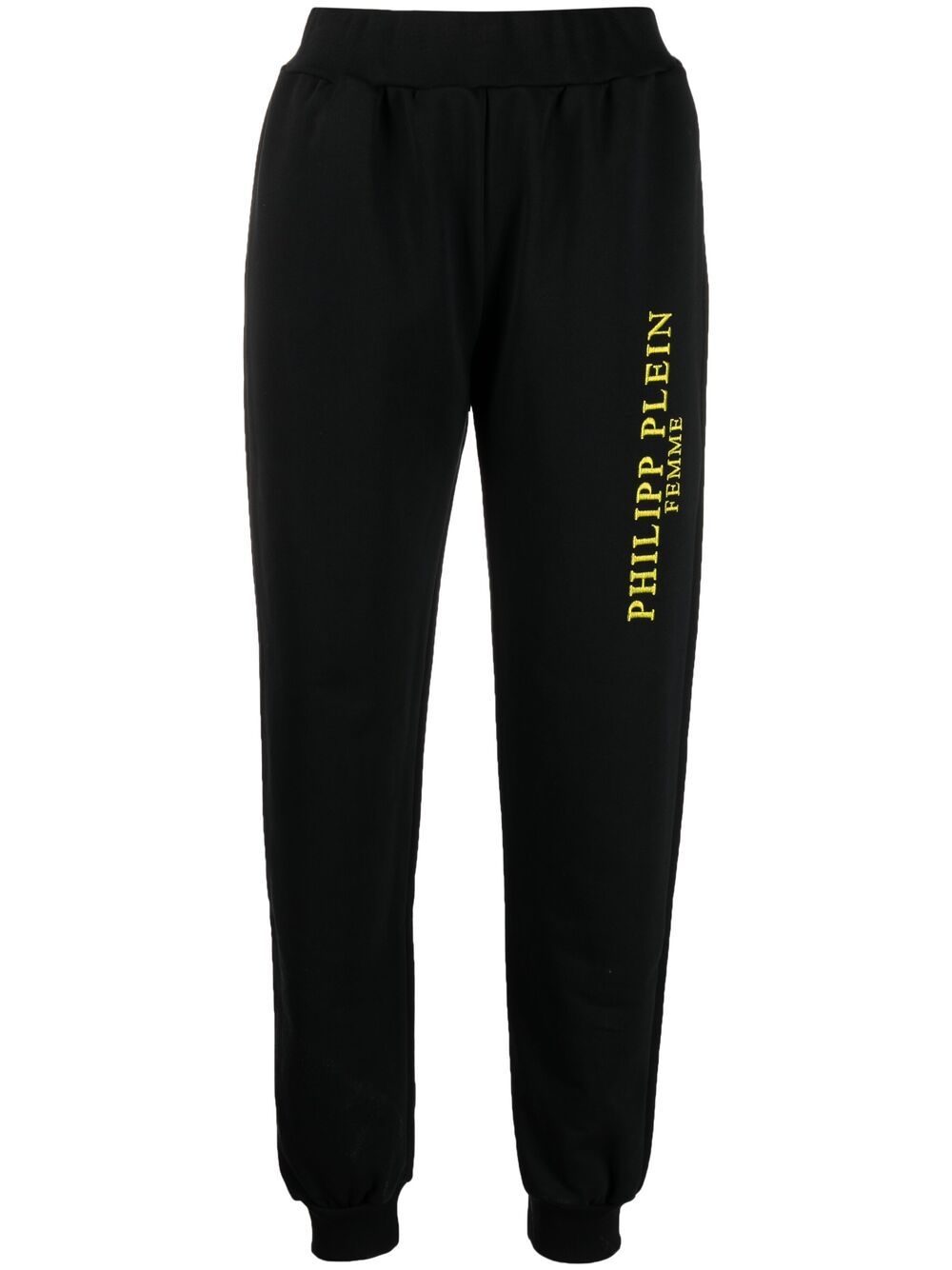 Philipp Plein logo-print track pants - Black von Philipp Plein