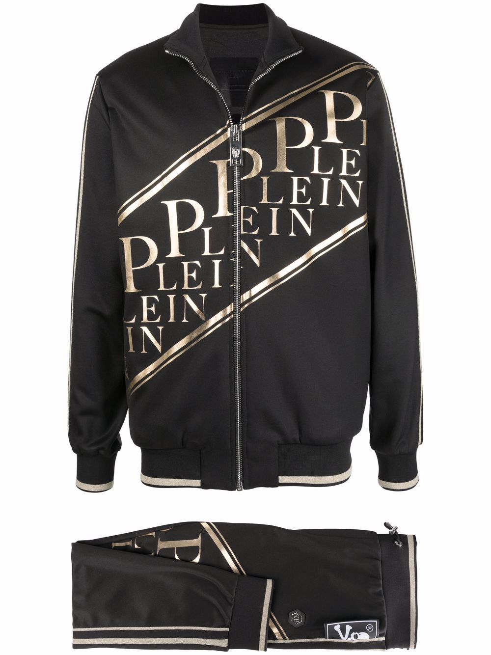 Philipp Plein logo-print tracksuit set - Black von Philipp Plein