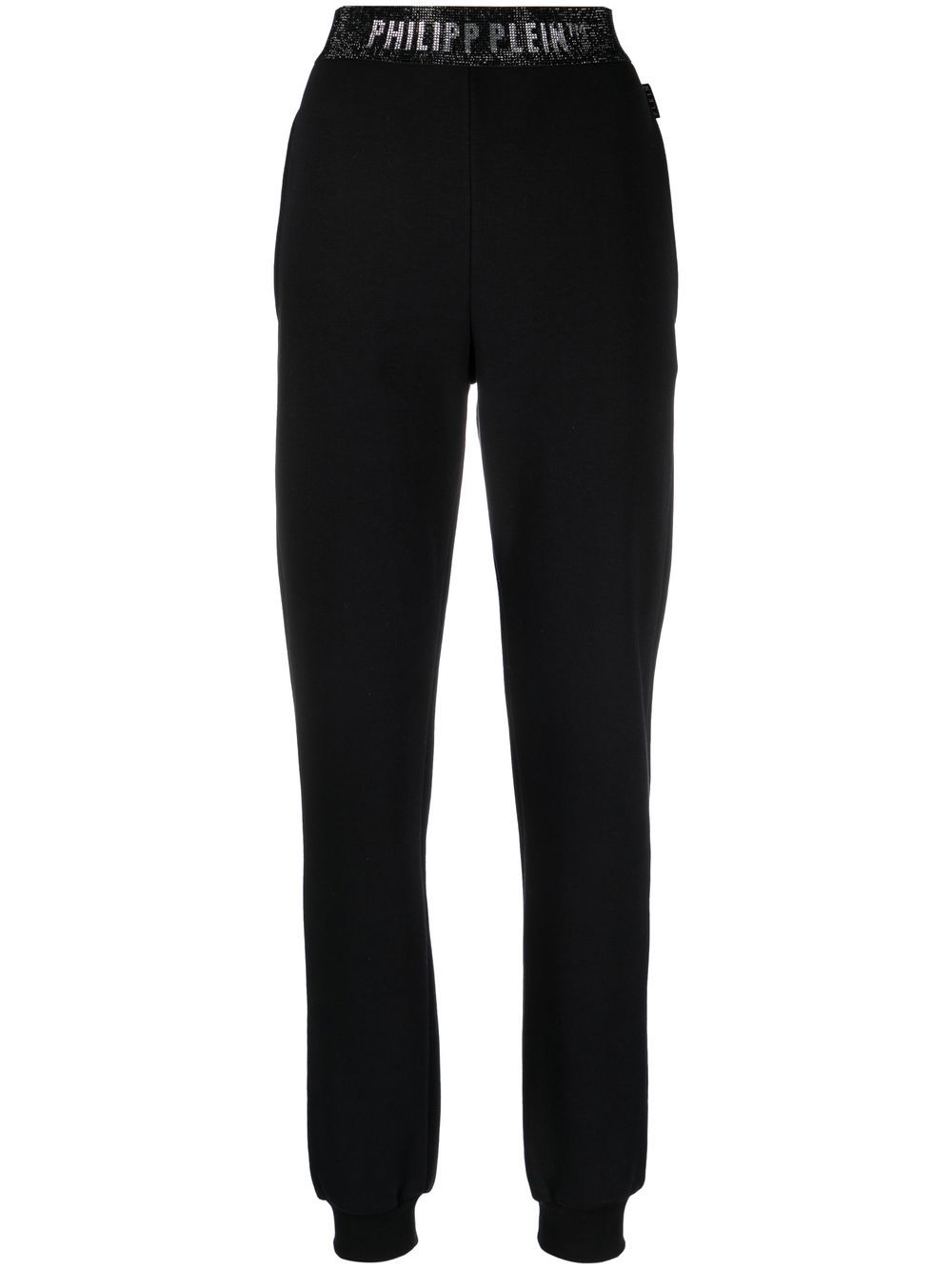 Philipp Plein logo-waistband track pants - Black von Philipp Plein