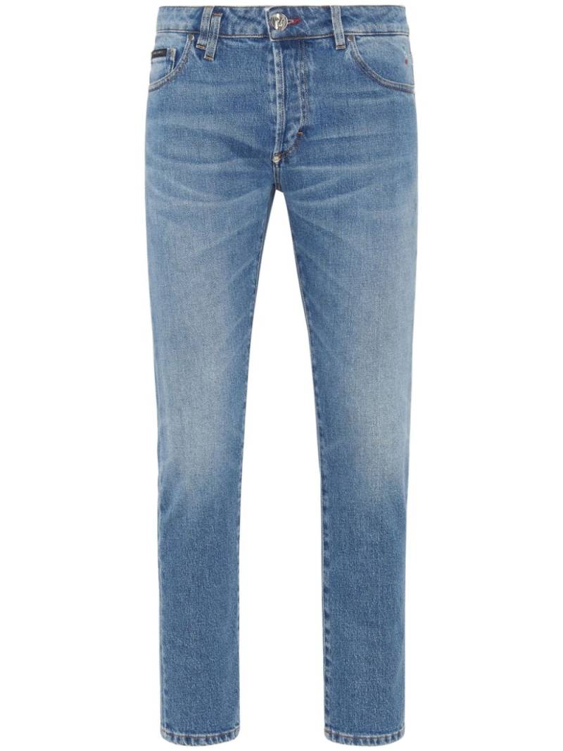 Philipp Plein low-rise skinny jeans - Blue von Philipp Plein