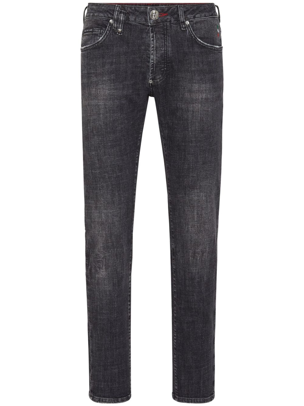 Philipp Plein low-rise straight-leg jeans - Black von Philipp Plein