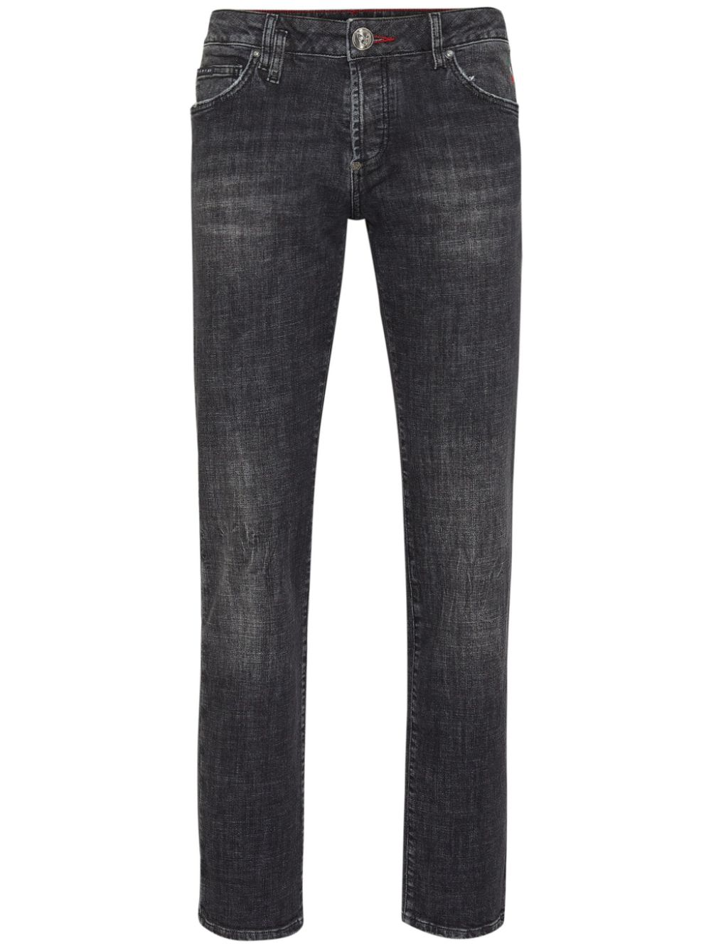 Philipp Plein low-rise straight-leg jeans - Black von Philipp Plein