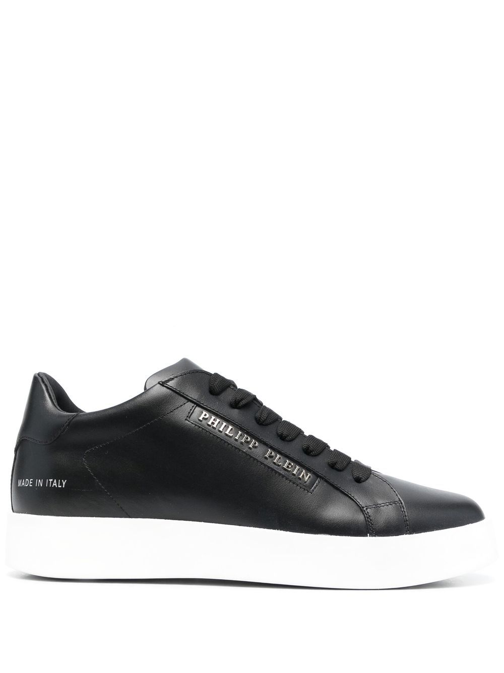 Philipp Plein low-top leather sneakers - Black von Philipp Plein