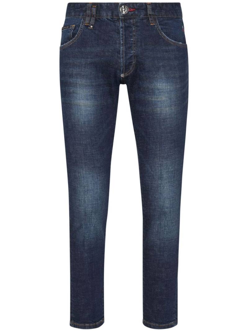 Philipp Plein mid-rise skinny jeans - Blue von Philipp Plein