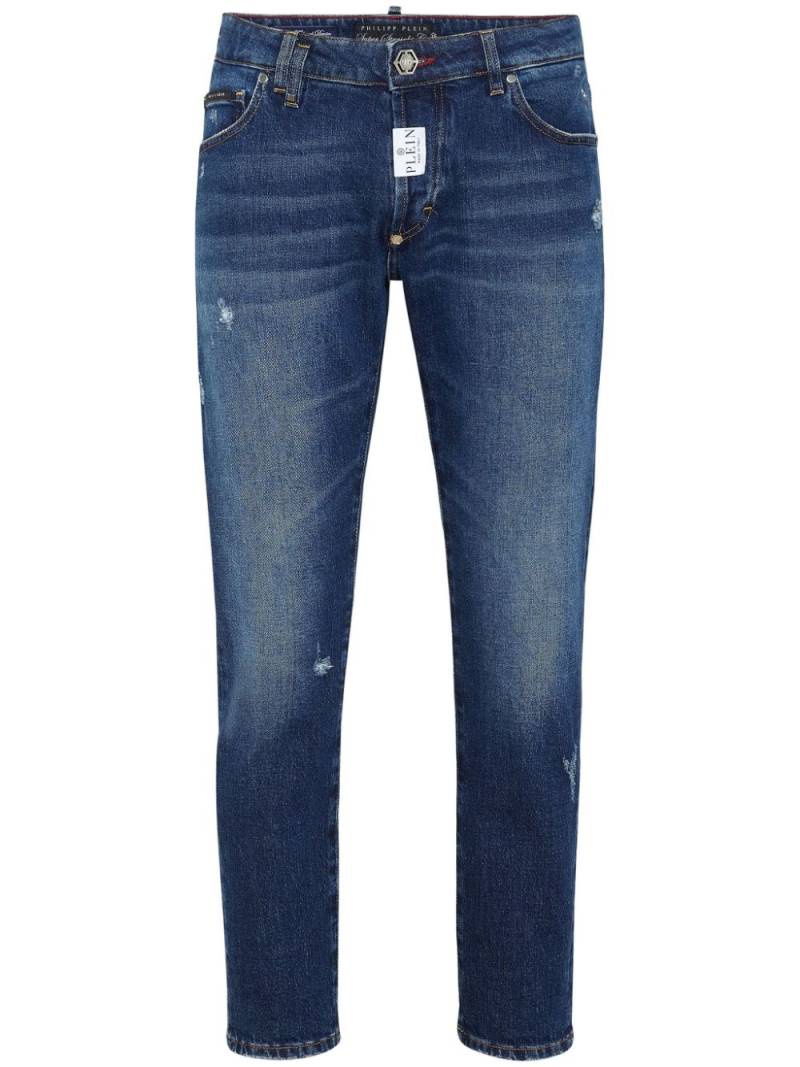 Philipp Plein mid-rise slim-fit jeans - Blue von Philipp Plein