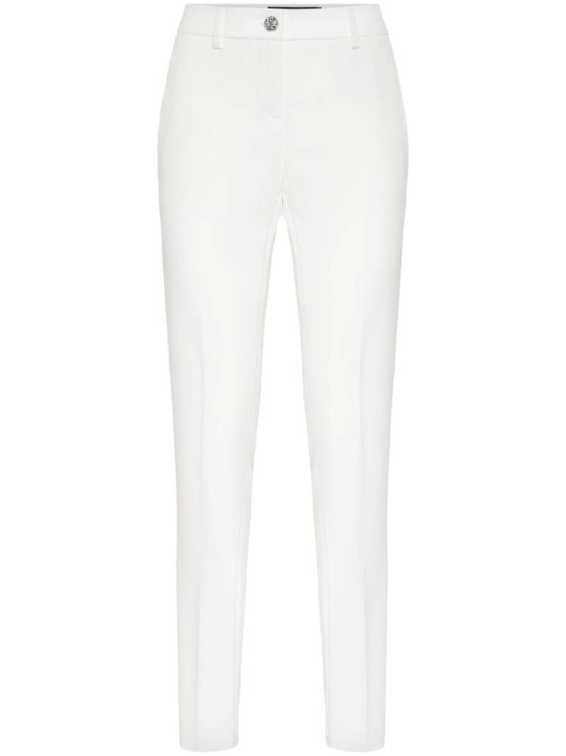 Philipp Plein mid-rise slim-fit trousers - White von Philipp Plein