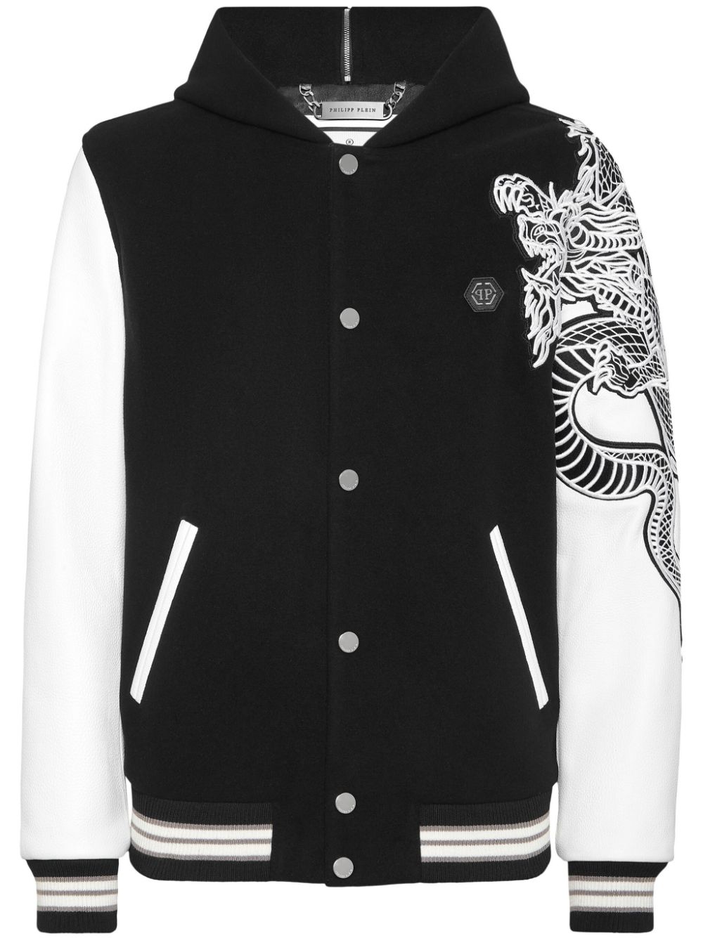 Philipp Plein monogram bomber jacket - Black von Philipp Plein