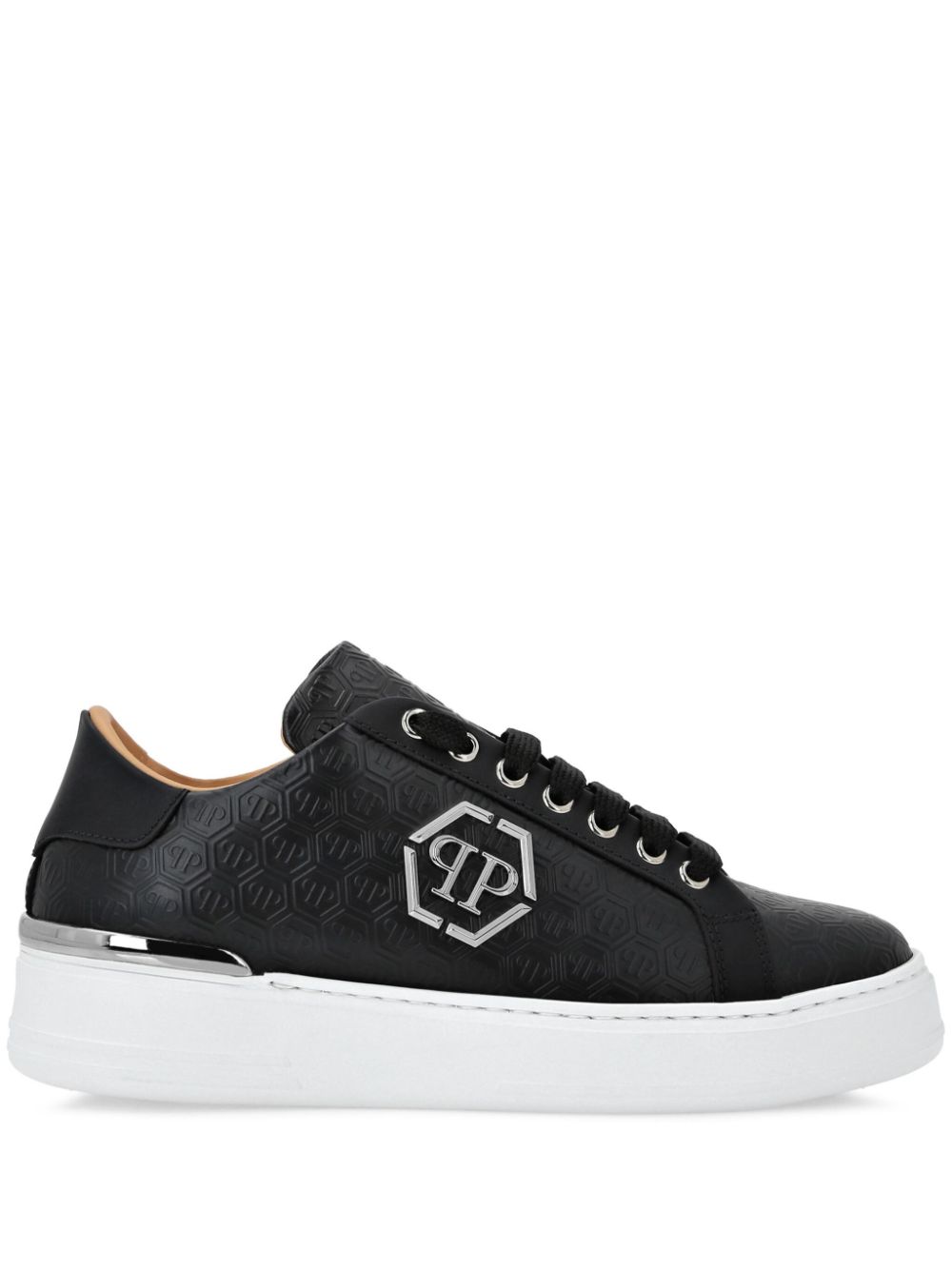 Philipp Plein monogram lo-top sneakers - Black von Philipp Plein