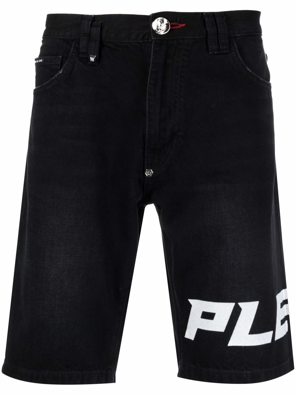 Philipp Plein mykonos knee-length shorts - Black von Philipp Plein