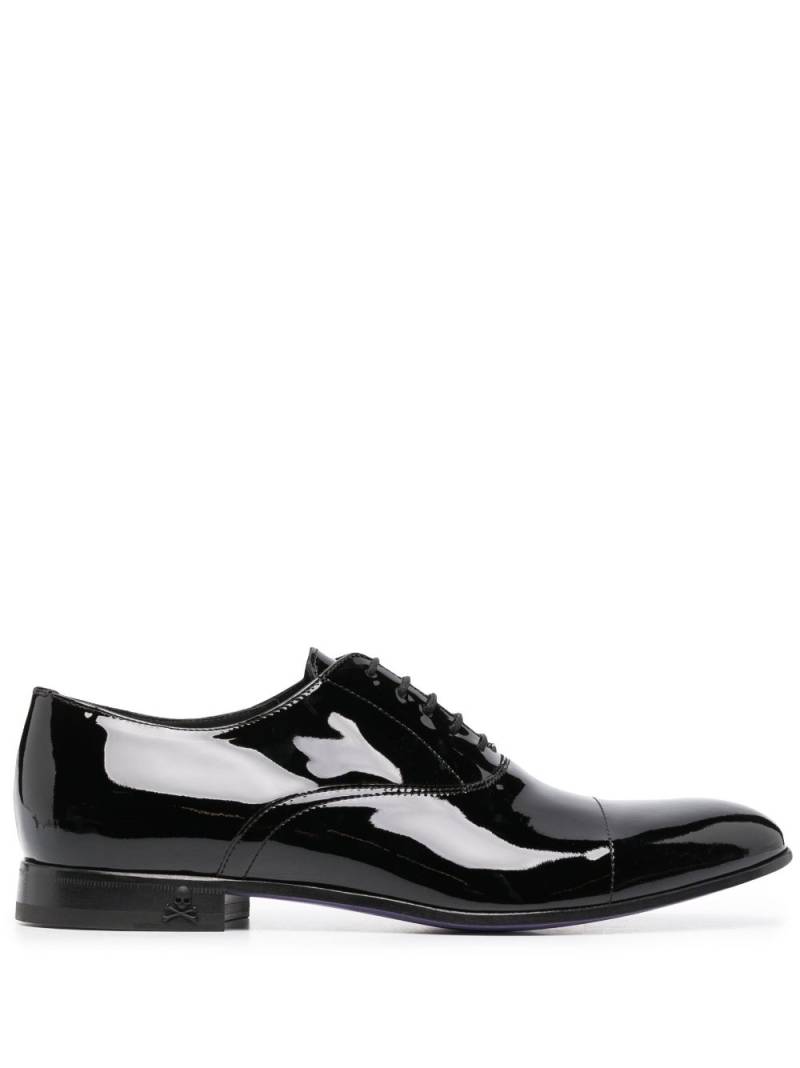 Philipp Plein patent-leather Oxford shoes - Black von Philipp Plein