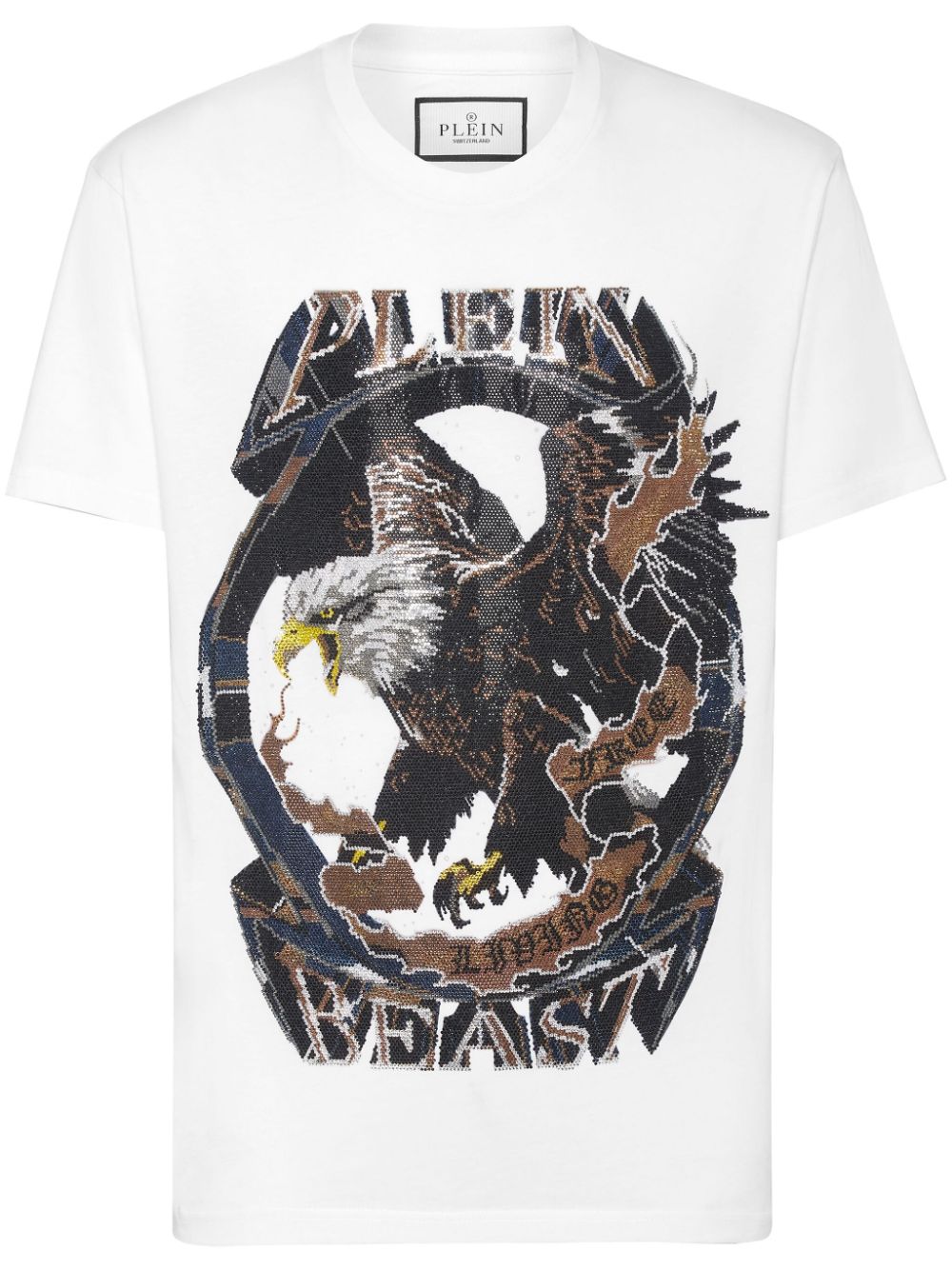 Philipp Plein rhinestone-embellished T-shirt - White von Philipp Plein