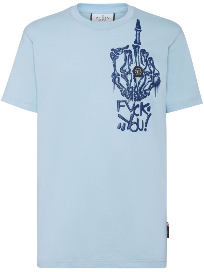 Philipp Plein round-neck T-shirt - Blue von Philipp Plein