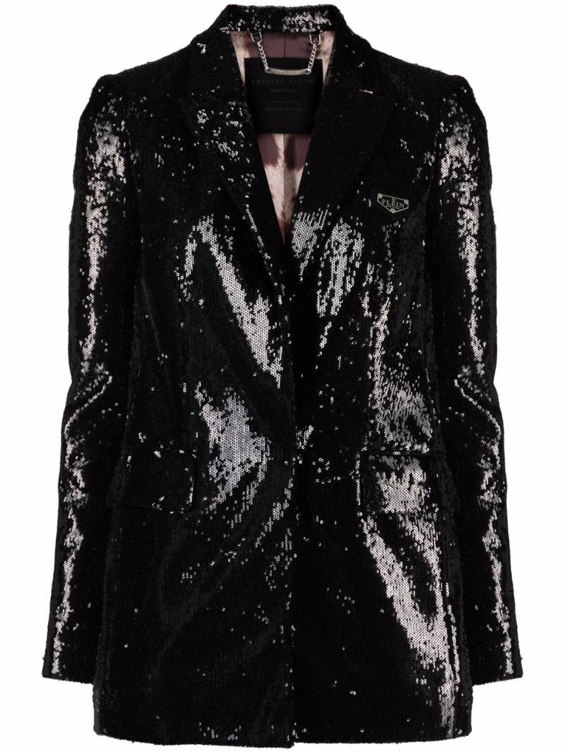 Philipp Plein sequin-embellished blazer - Black von Philipp Plein