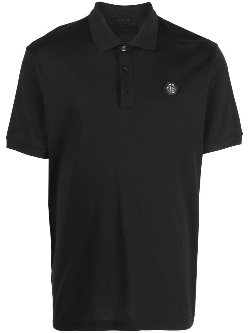 Philipp Plein short sleeve polo shirt - Black von Philipp Plein