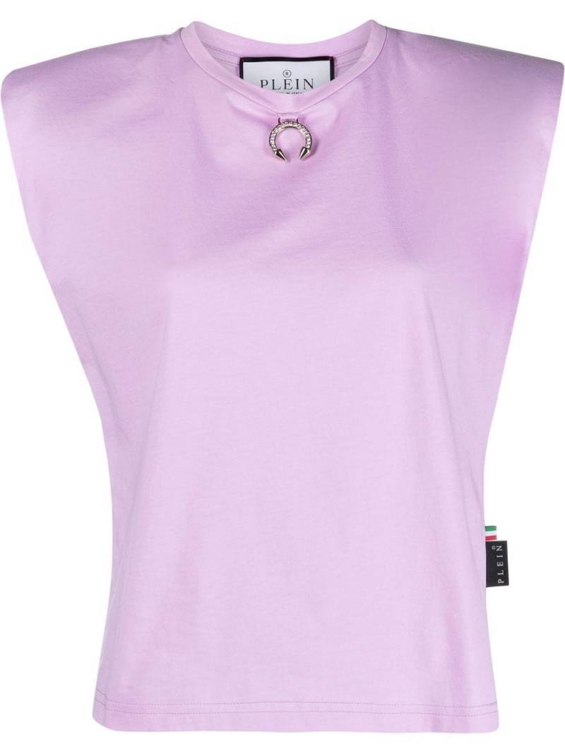 Philipp Plein shoulder-pad tank top - Pink von Philipp Plein