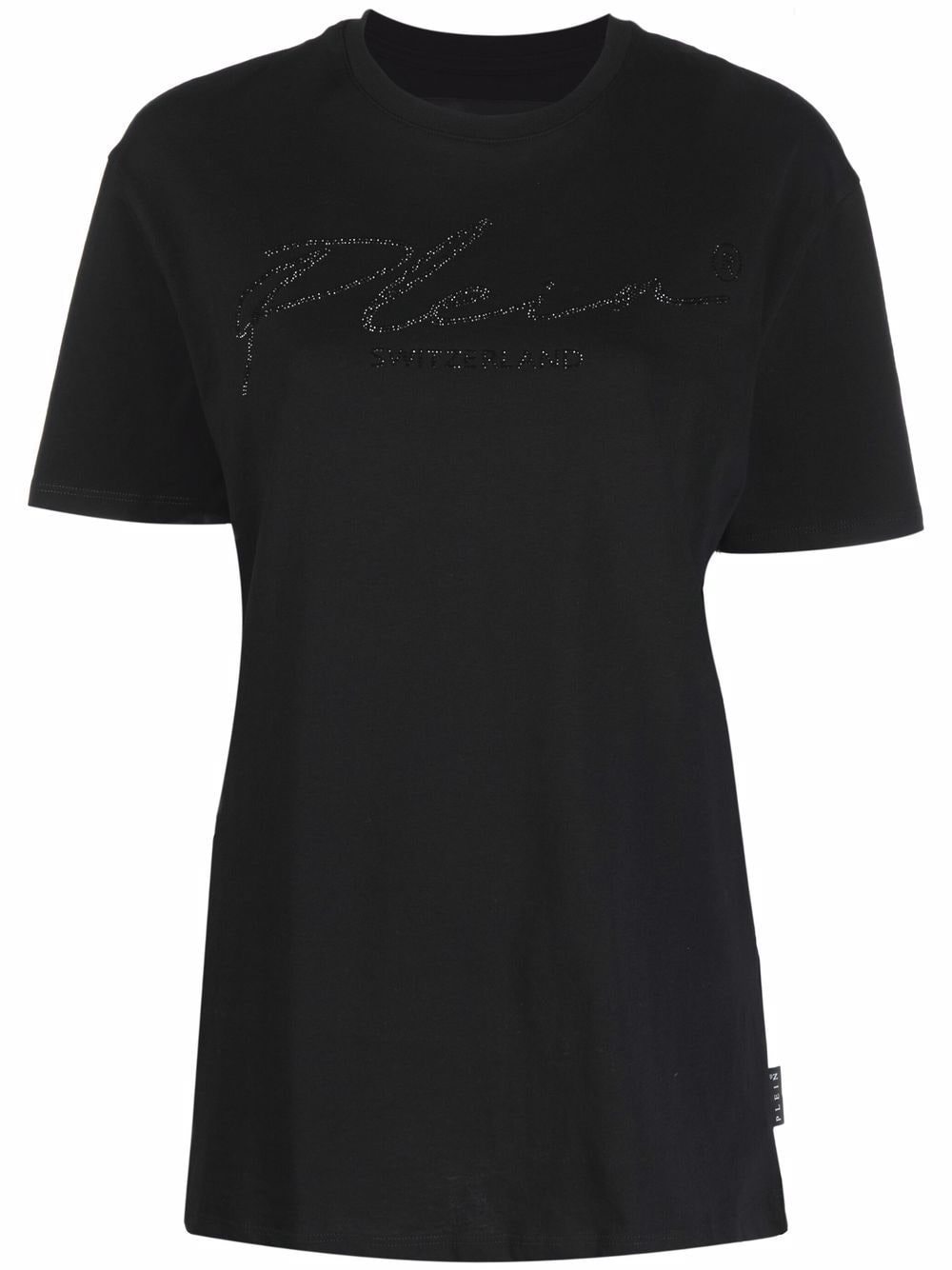 Philipp Plein signature crystal-embellished T-shirt - Black von Philipp Plein