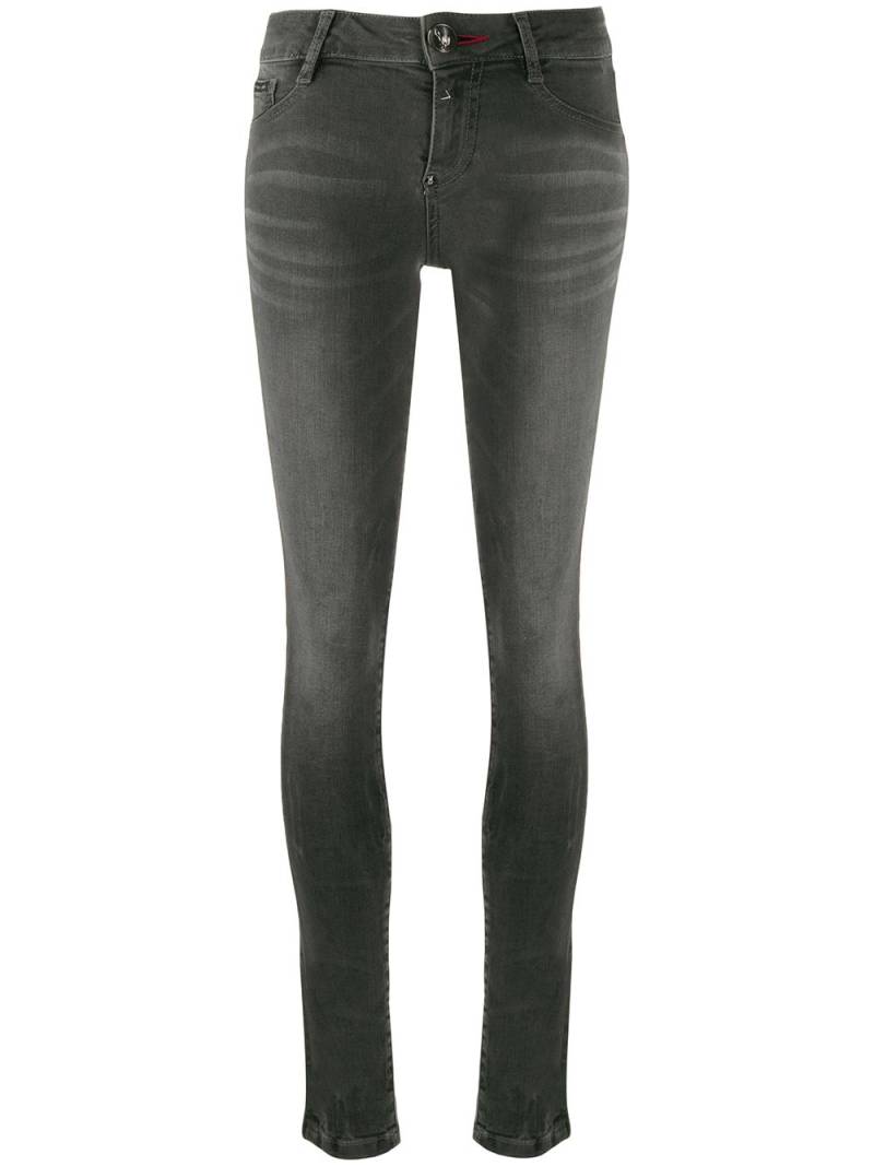 Philipp Plein skinny fit jeggings - Grey von Philipp Plein