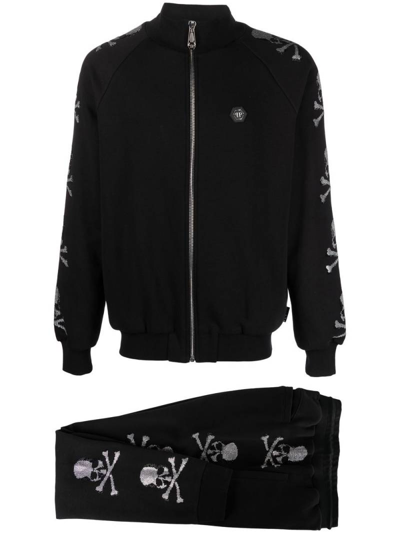 Philipp Plein skull-motif track jacket - Black von Philipp Plein