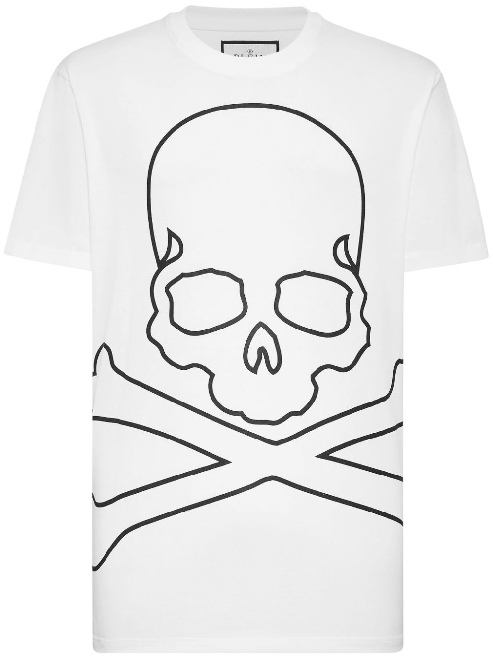 Philipp Plein skull-print cotton T-shirt - White von Philipp Plein