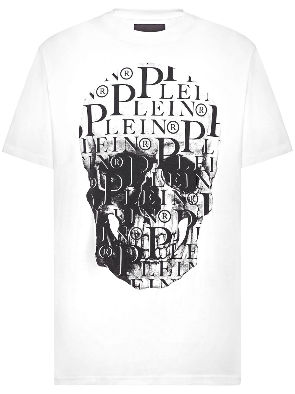 Philipp Plein skull-print cotton T-shirt - White von Philipp Plein