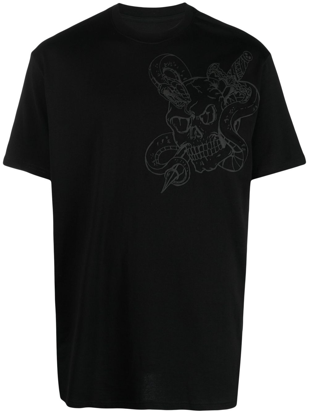 Philipp Plein skull-print crew-neck T-shirt - Black von Philipp Plein