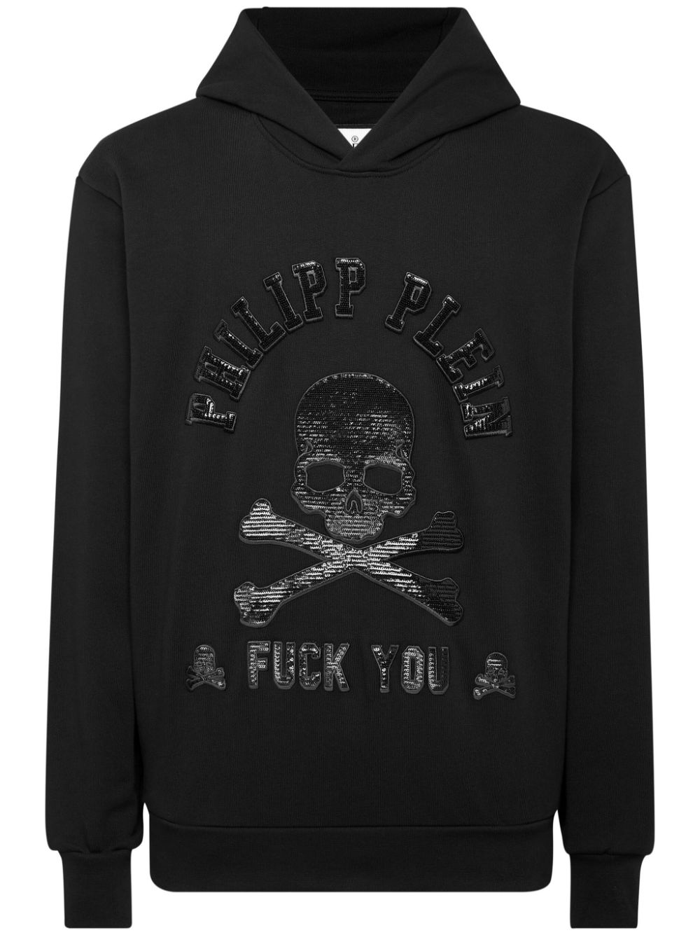 Philipp Plein skull-print hoodie - Black von Philipp Plein