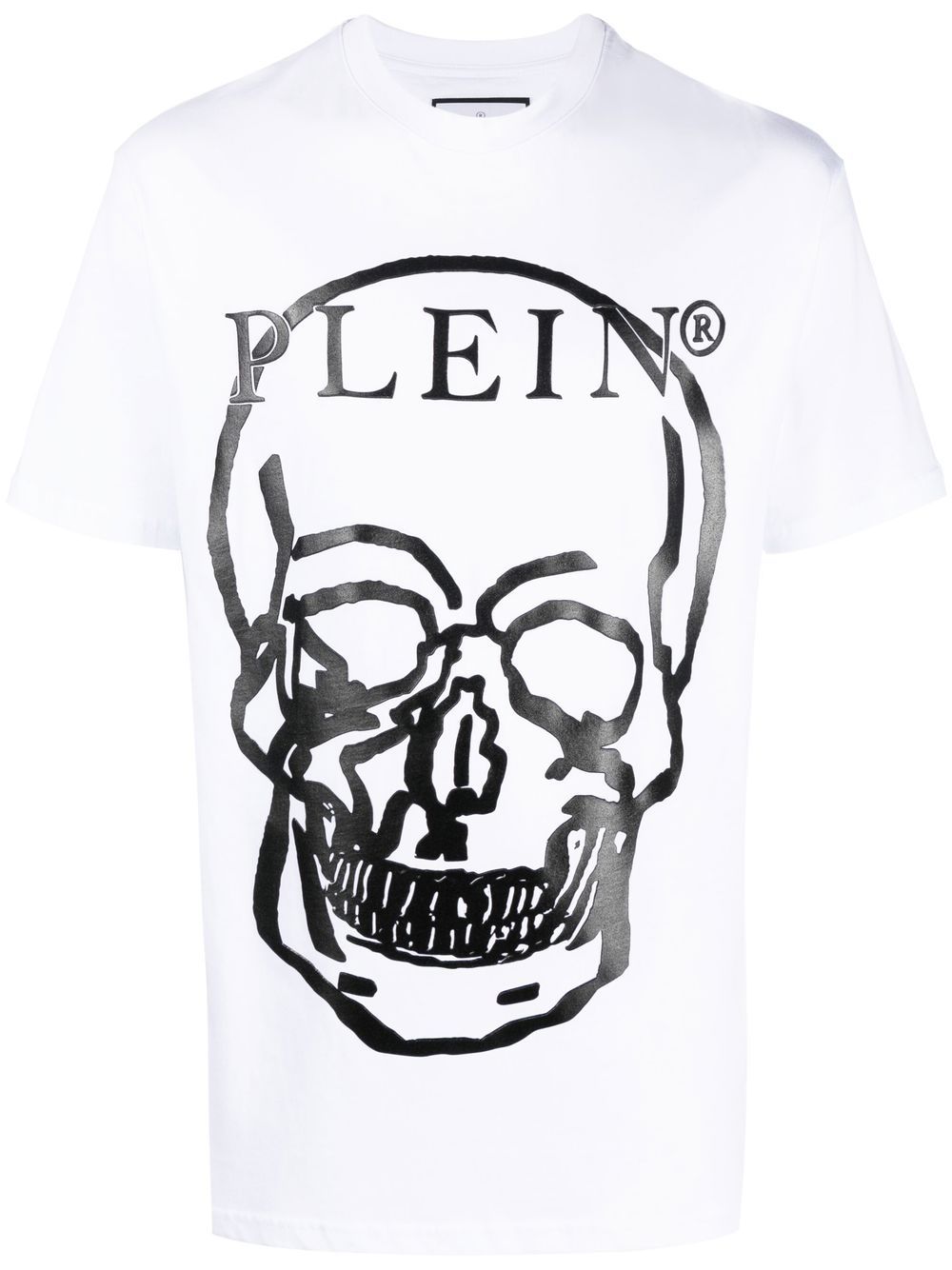 Philipp Plein skull-print short-sleeved T-shirt - White von Philipp Plein