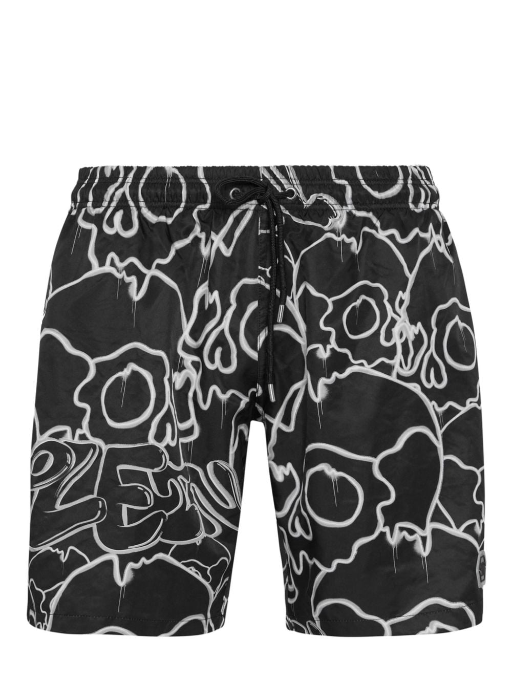 Philipp Plein skull-print swim shorts - Black von Philipp Plein