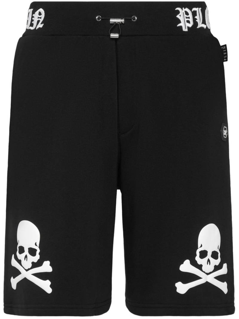 Philipp Plein skull-print track shorts - Black von Philipp Plein