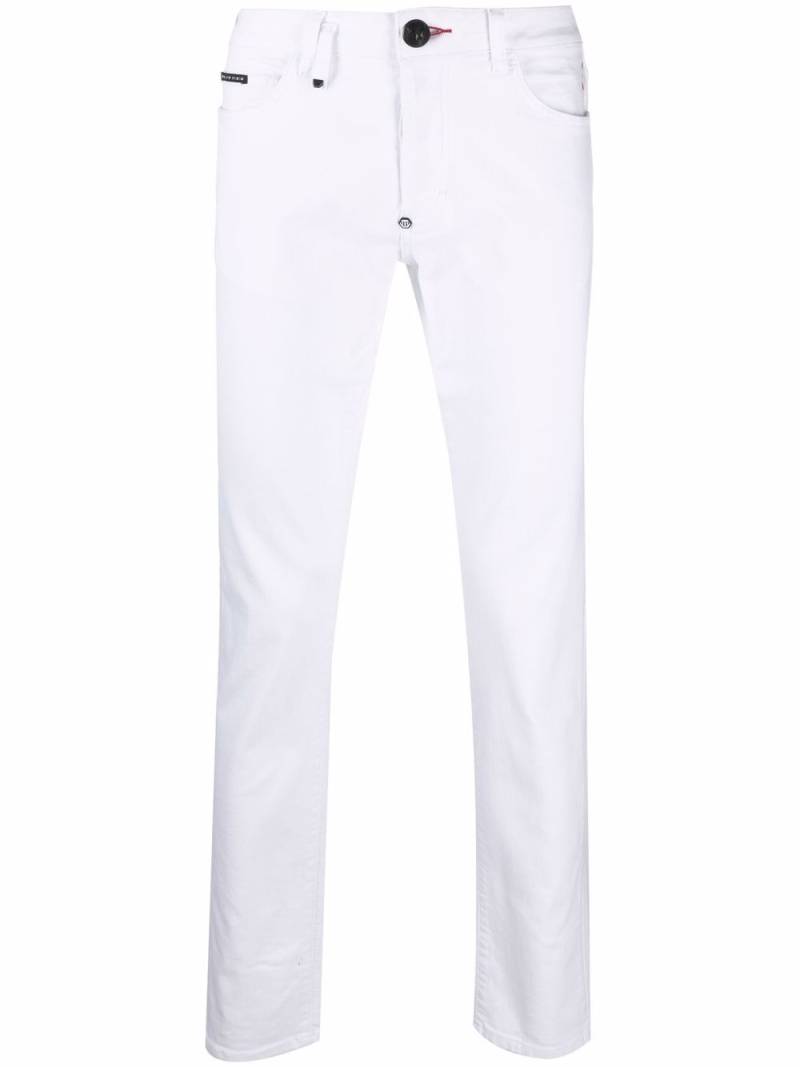 Philipp Plein slim-cut denim jeans - White von Philipp Plein