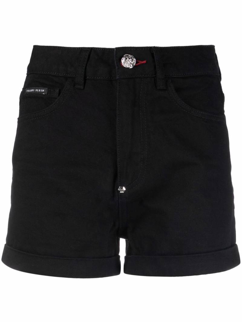 Philipp Plein slim-cut hot shorts - Black von Philipp Plein