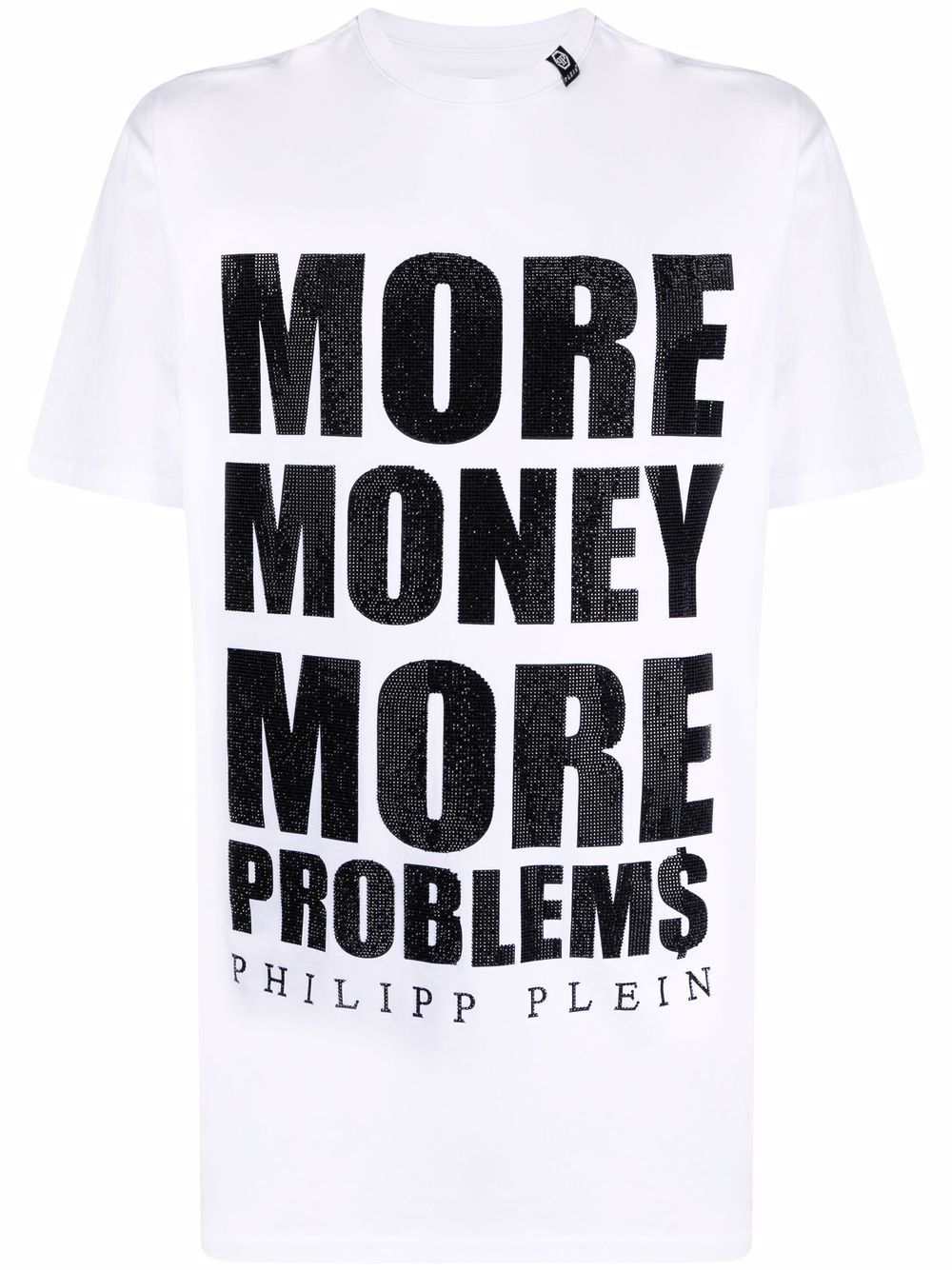 Philipp Plein slogan-print cotton T-shirt - White von Philipp Plein