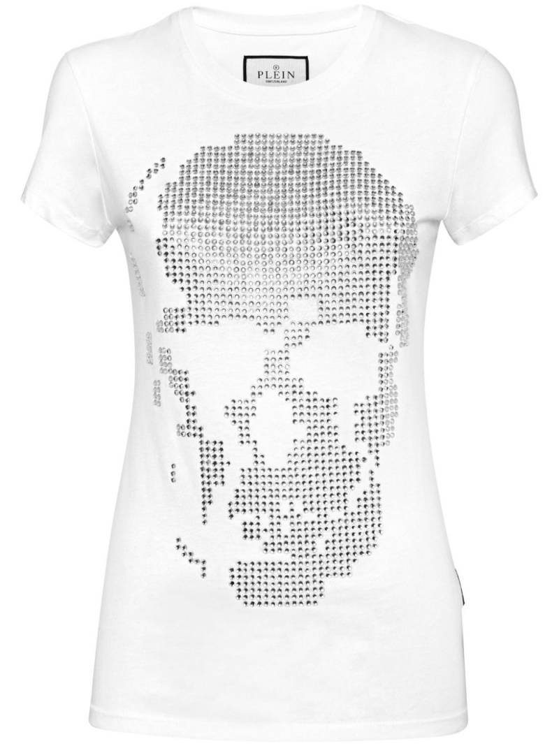 Philipp Plein stud-embellished cotton T-shirt - White von Philipp Plein