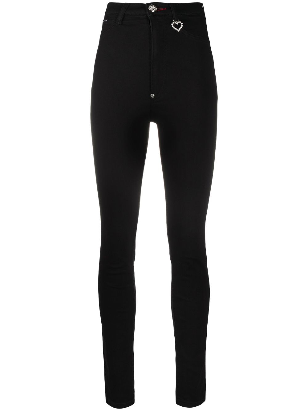 Philipp Plein super high rise jeggings - Black von Philipp Plein