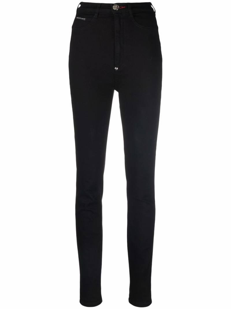 Philipp Plein super high waist jeans - Black von Philipp Plein