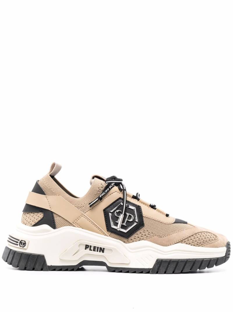 Philipp Plein vegan Predator low-top sneakers - Brown von Philipp Plein