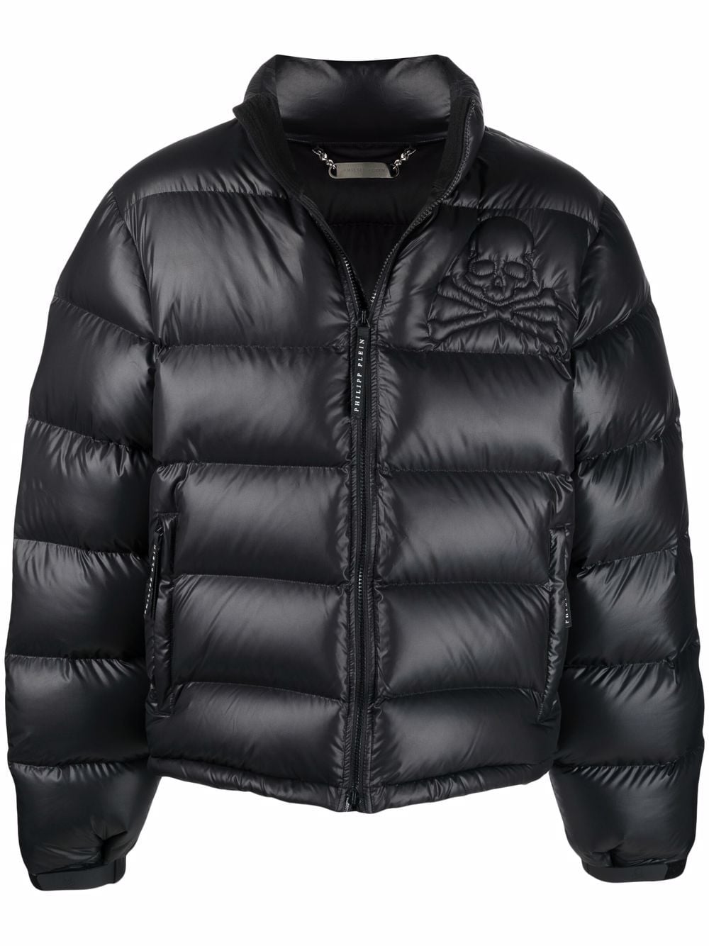 Philipp Plein zipped padded jacket - Black von Philipp Plein