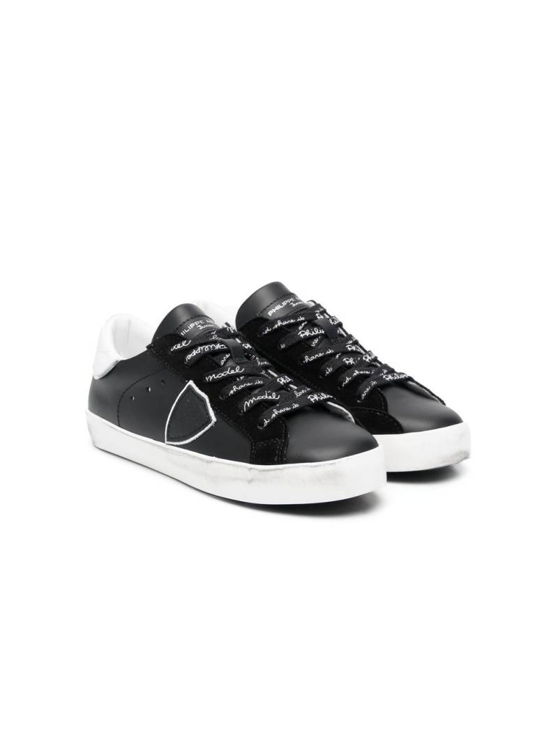 Philippe Model Kids Paris low-top sneakers - Black von Philippe Model Kids