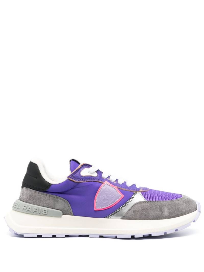 Philippe Model Paris Antibes leather low-top sneakers - Purple von Philippe Model Paris