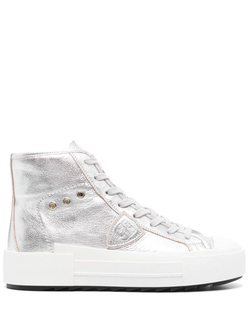 Philippe Model Paris New Hybrid Mid sneakers - Silver von Philippe Model Paris