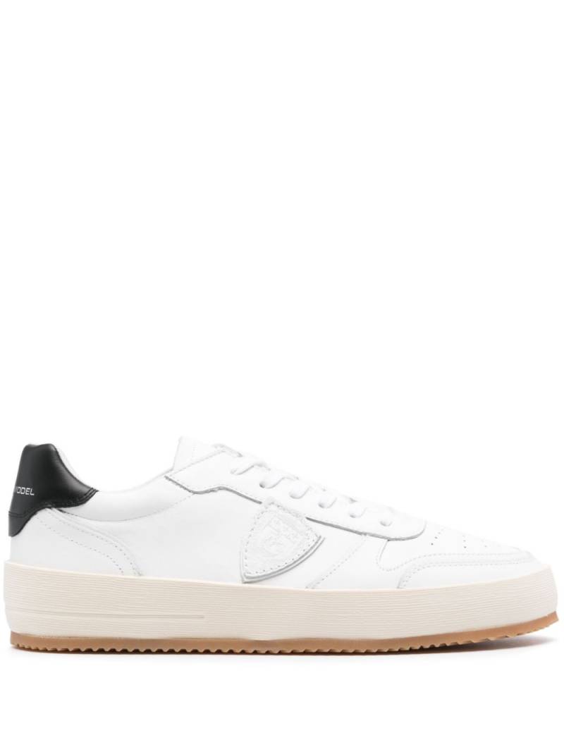 Philippe Model Paris Nice leather sneakers - White von Philippe Model Paris