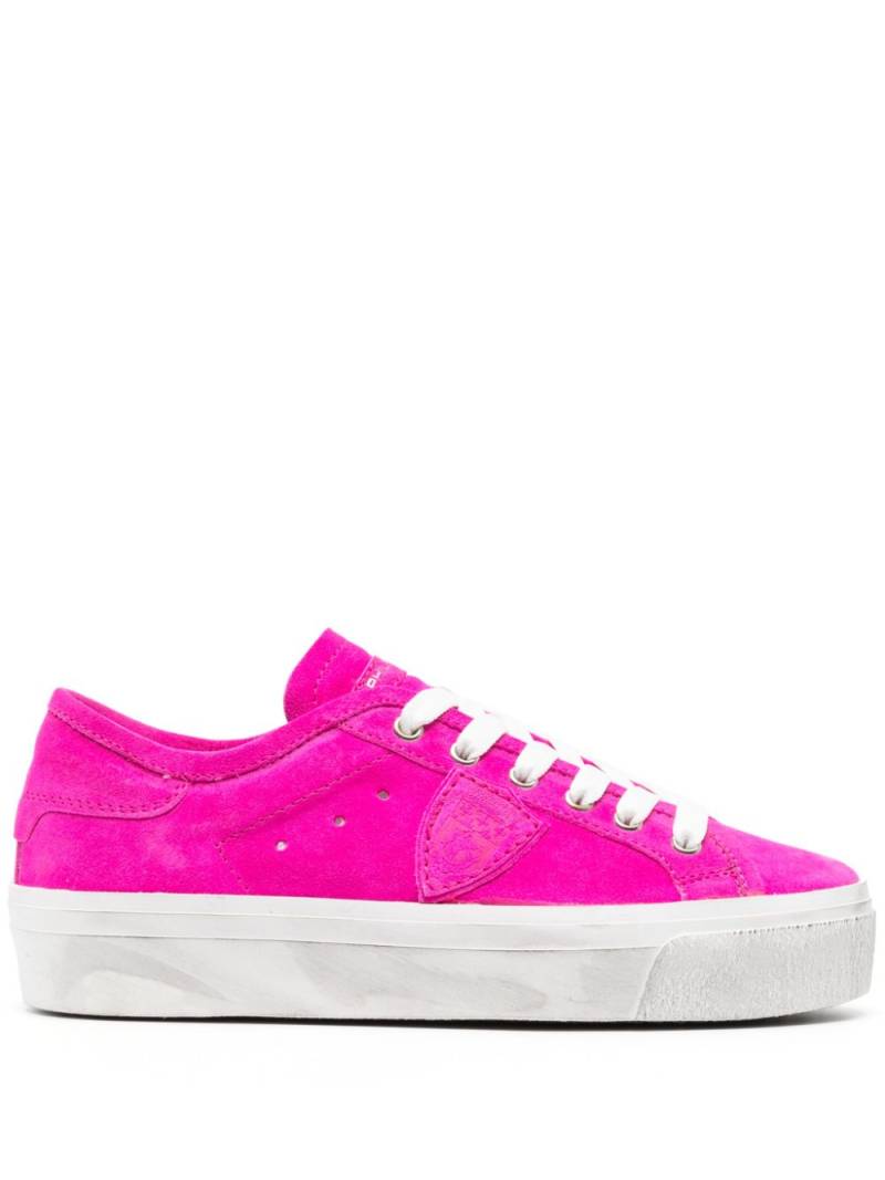 Philippe Model Paris PRSX Haute logo-patch sneakers - Pink von Philippe Model Paris