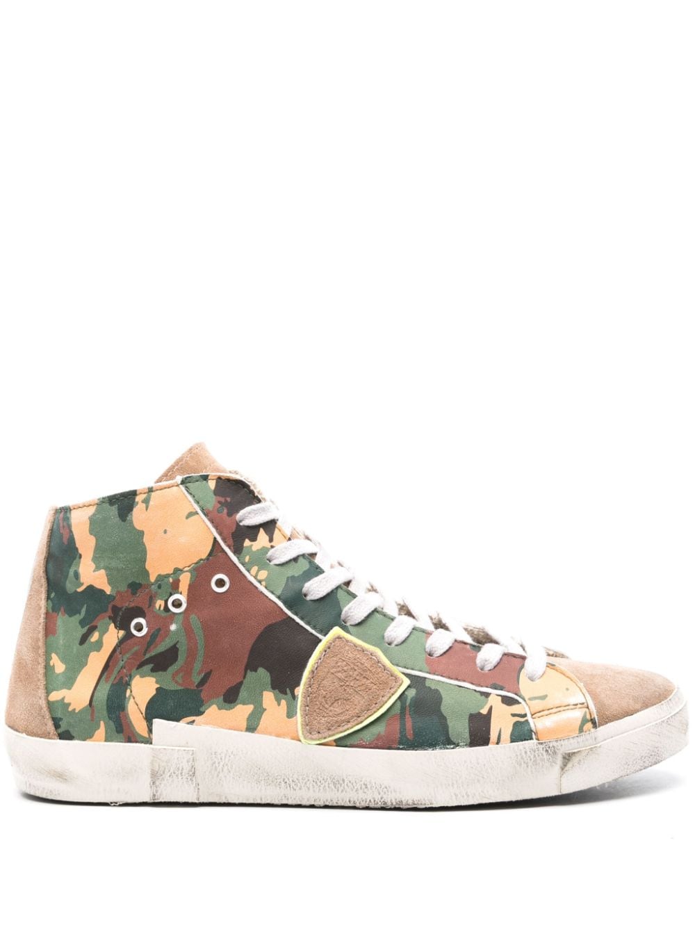 Philippe Model Paris PRSX hi-top sneakers - Green von Philippe Model Paris