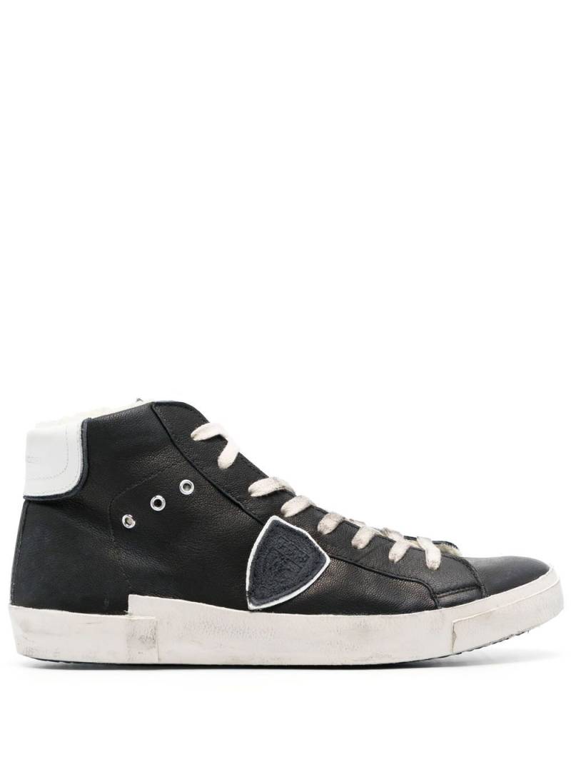 Philippe Model Paris PRSX high-top sneakers - Black von Philippe Model Paris