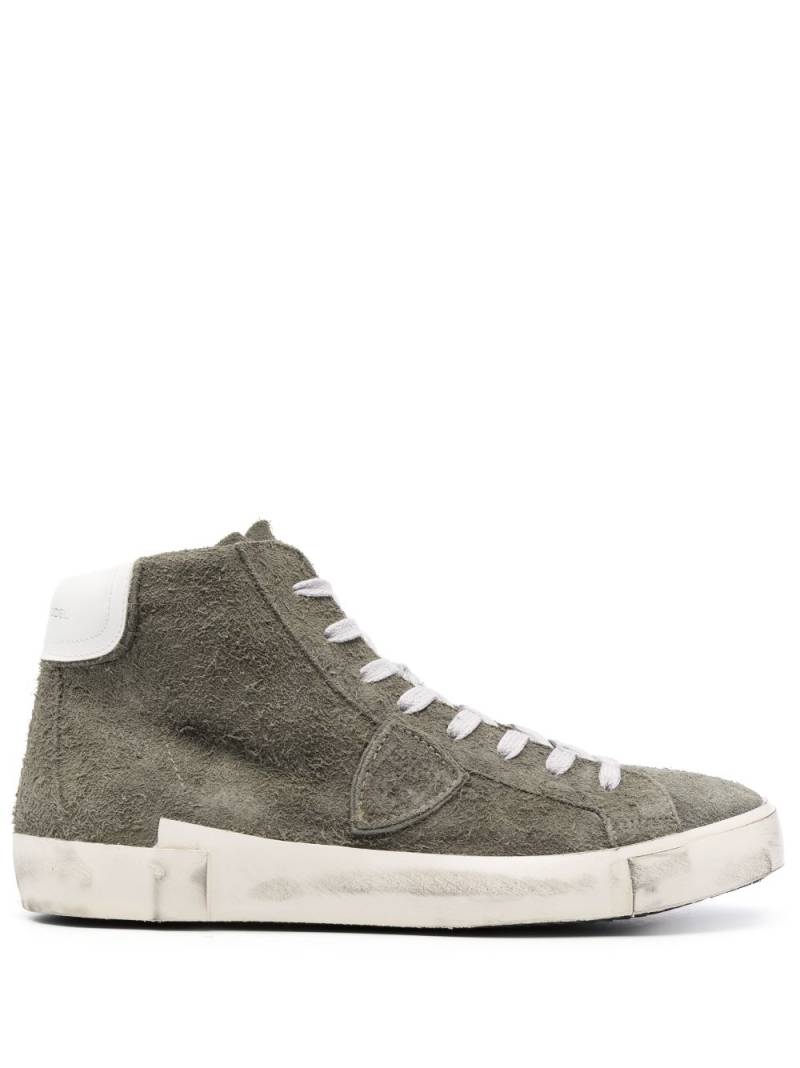 Philippe Model Paris PRSX high-top sneakers - Green von Philippe Model Paris