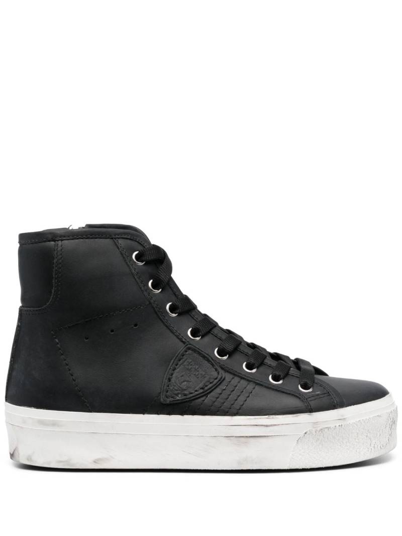 Philippe Model Paris Paris Haute high-top sneakers - Black von Philippe Model Paris