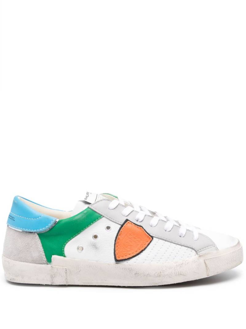 Philippe Model Paris Paris logo-patch sneakers - White von Philippe Model Paris