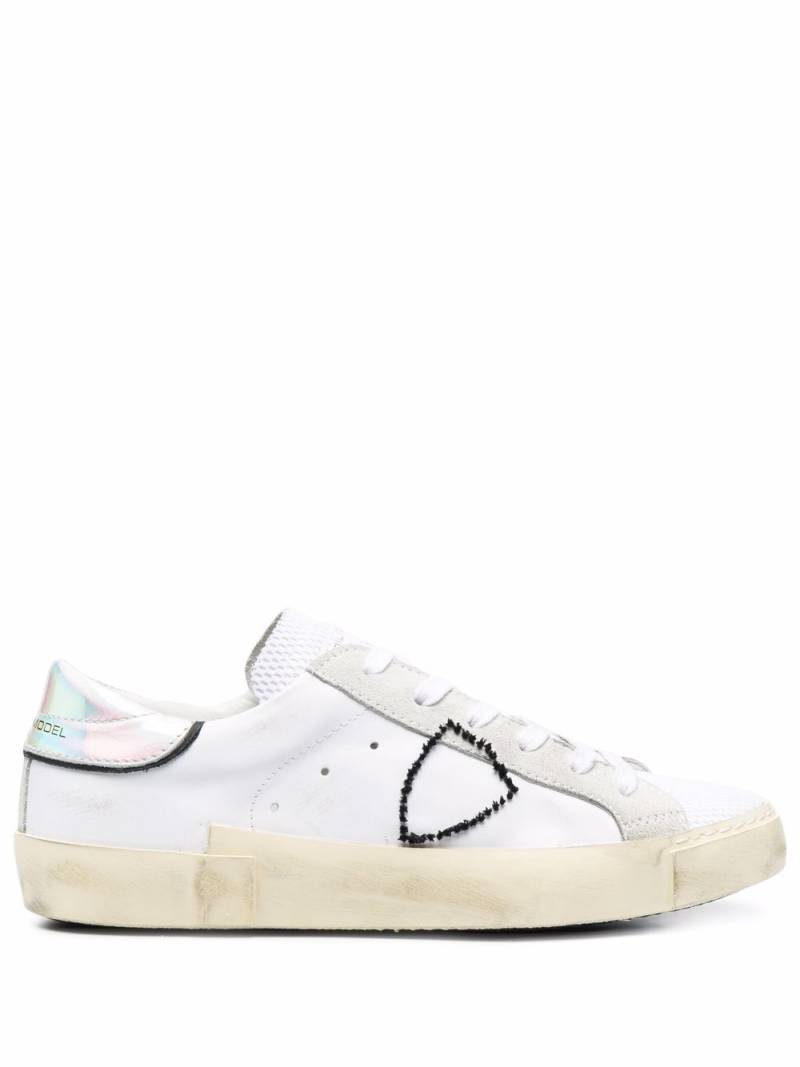 Philippe Model Paris Prsx Broderie sneakers - White von Philippe Model Paris