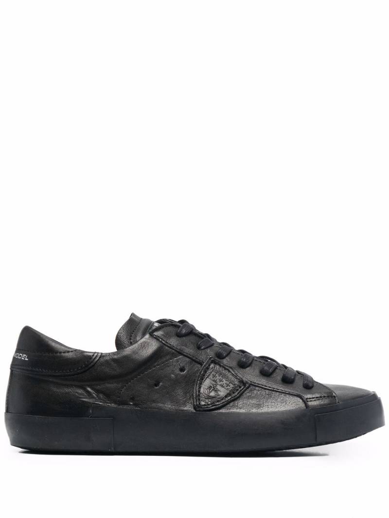 Philippe Model Paris Prsx West low-top leather sneakers - Black von Philippe Model Paris